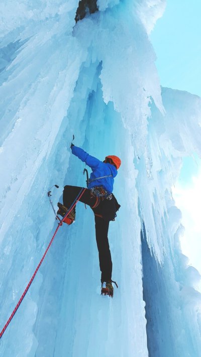 ice-climbing